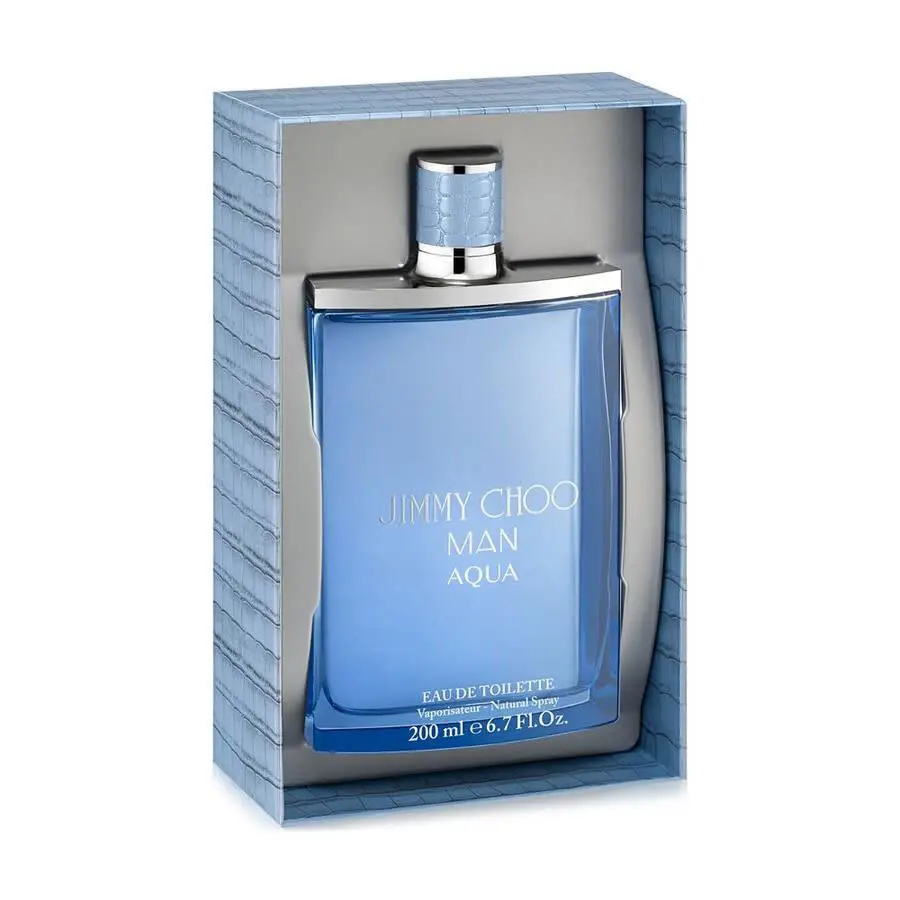Jimmy Choo Men`s Man Aqua Edt Spray 6.7 oz Fragrances 3386460135245