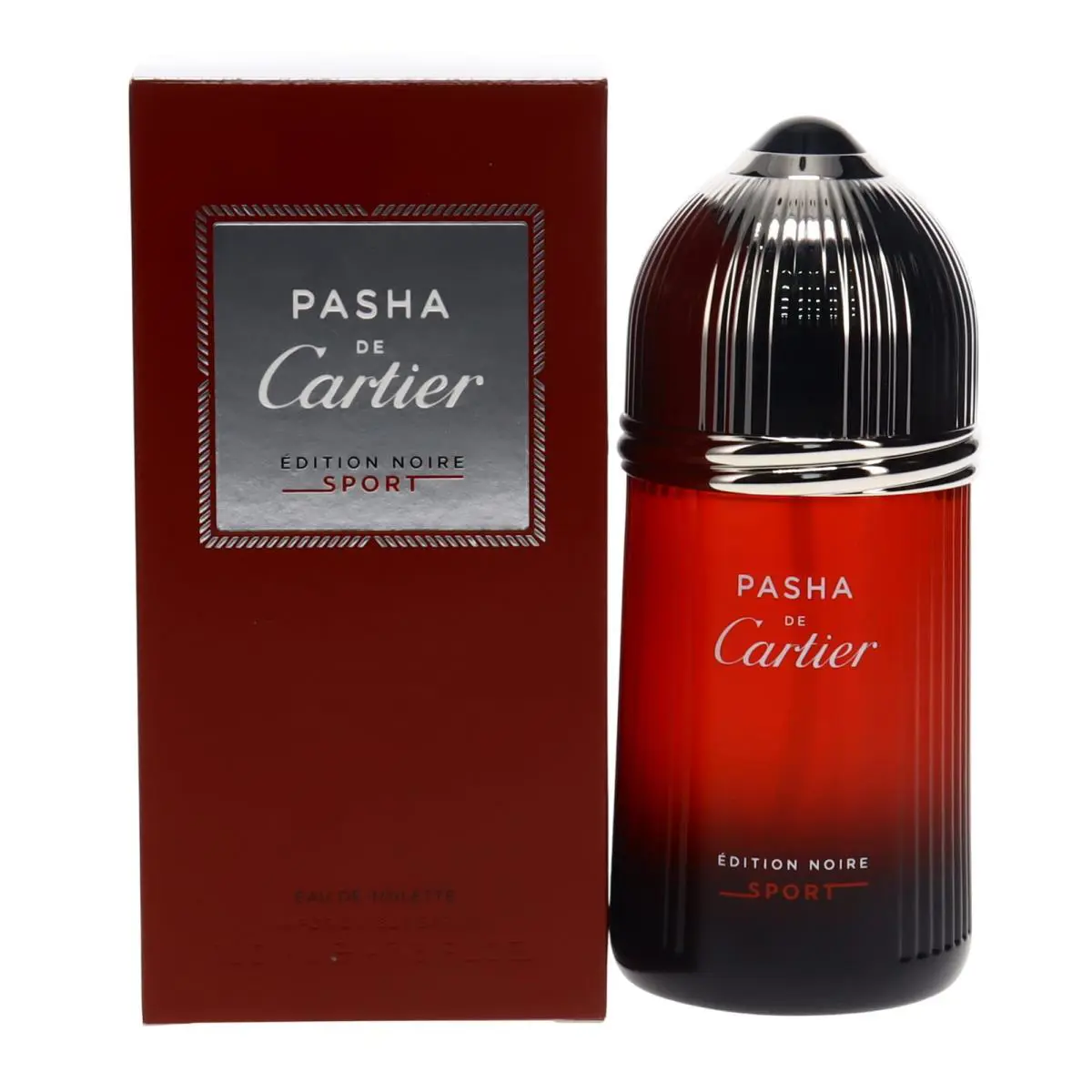 Cartier Pasha De Cartier Edition Noire Sport Eau De Toilette Spray For Men 100ml