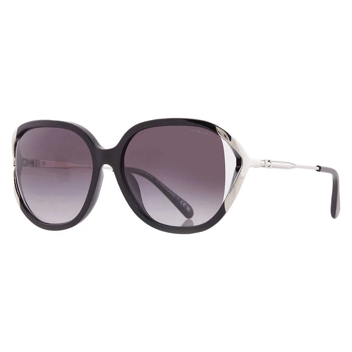 Coach Gradient Grey Oval Sunglasses HC8396U 50028G 56 HC8396U 50028G 56