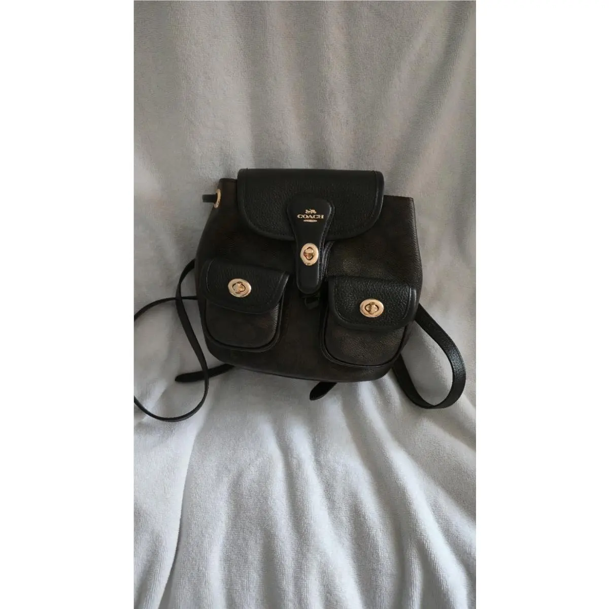 Coach Hadley Backpack In Signature Canvas CBH10