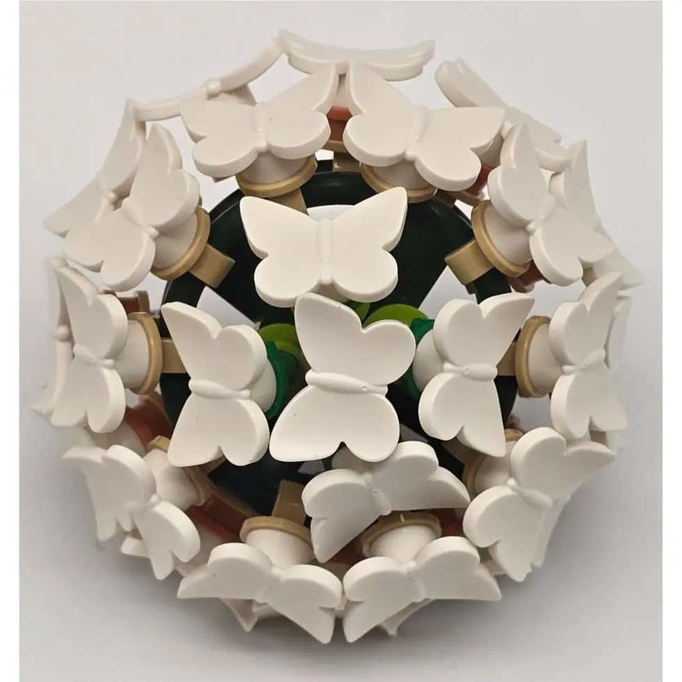 You Pick Individual Flower or Trellis From Lego Botanicals 11503 Flower Wall White Hydrangea Built