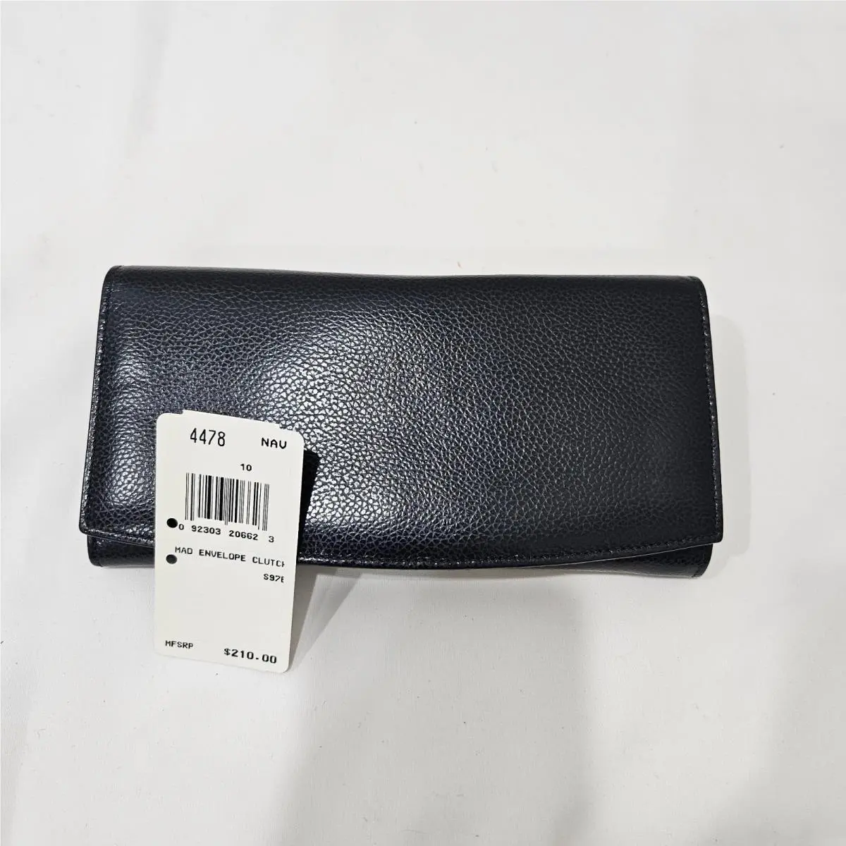 Vintage Coach Madison Envelope Clutch Wallet Navy 4478 Old Money Quiet Luxury