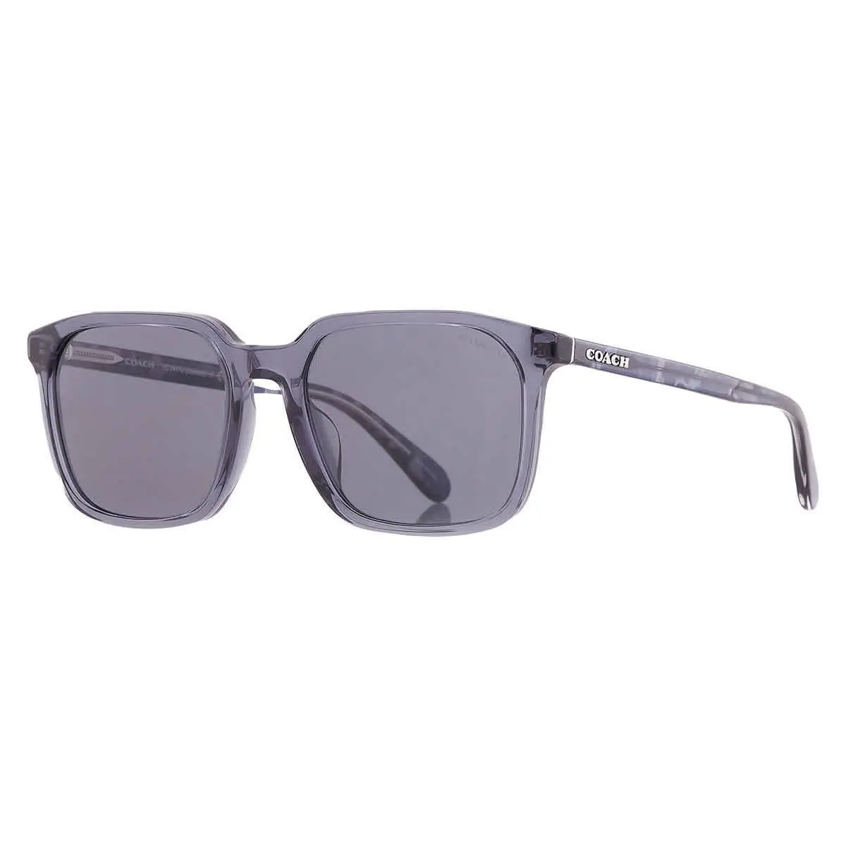 Coach Blue Square Men`s Sunglasses HC8411U 582087 55 HC8411U 582087 55