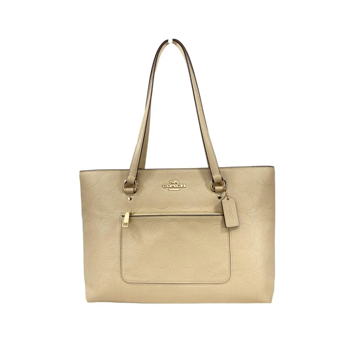 Coach Leather Station Bag Shoulder Tote
