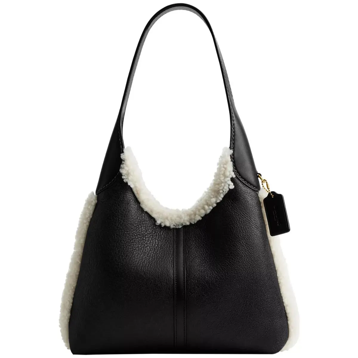Coach - Brooklyn Shoulder Bag 28 - Leather/shearling W/pouch - CCC16 - Nwt