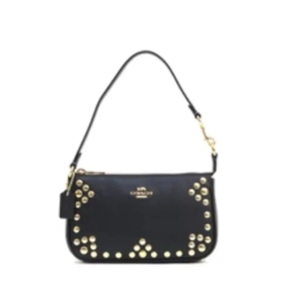 Coach Nolita 19 with Rivets - Black