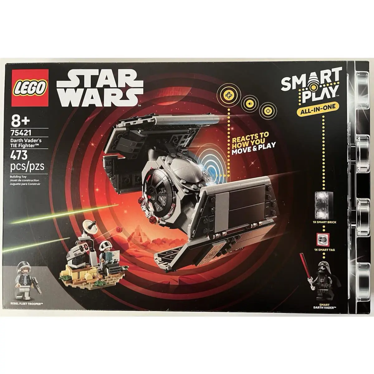 Lego Star Wars Smart Play: Darth Vader’s Tie Fighter 75421