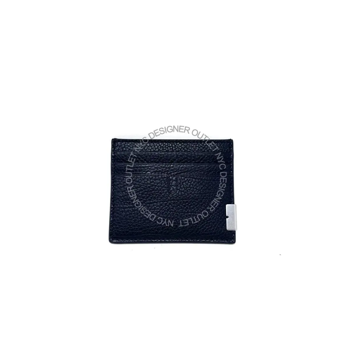 Burberry Mens Black Leather Cardholder with