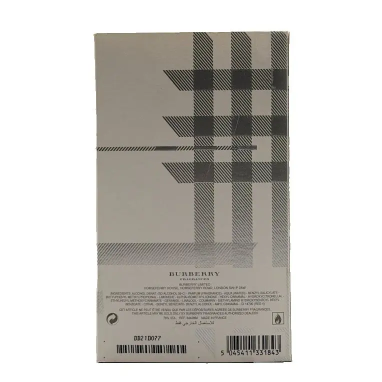 Burberry Perfume For Women 2.5 Fl.oz / 75 ML Edp Spray Rare Vintage