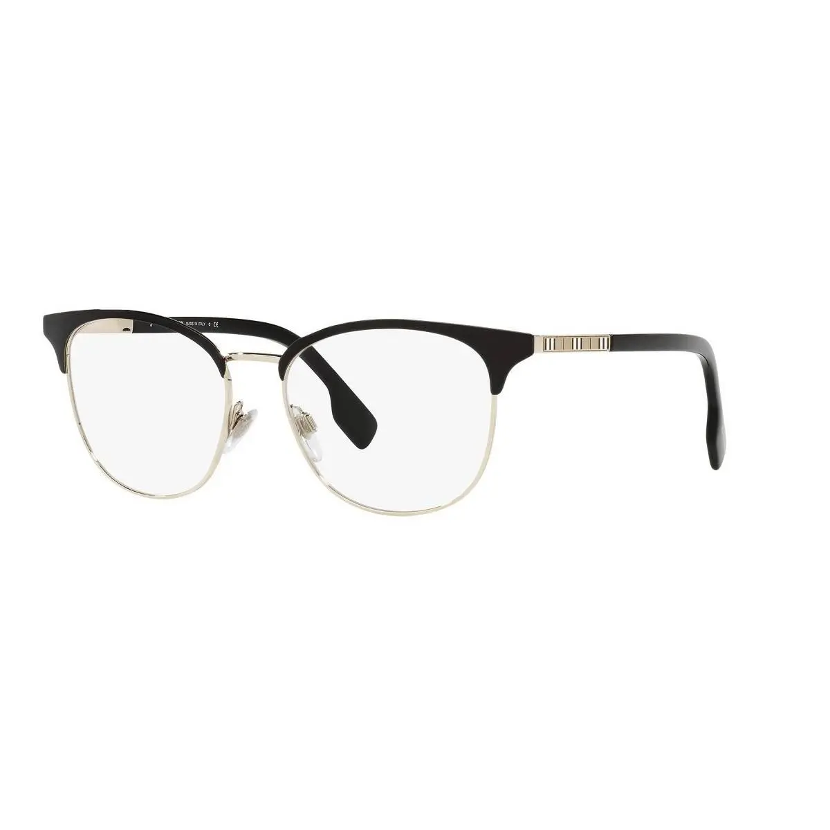 BE1355 Eyeglasses Eye Glasses 1109 Light Gold 52mm Women by Burberry