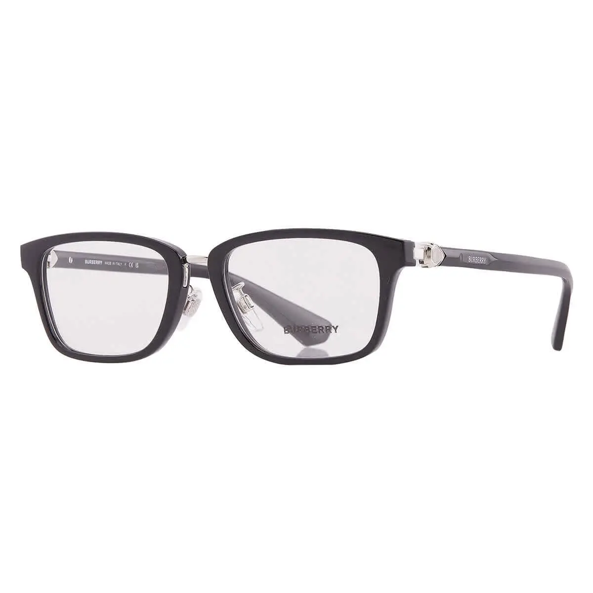 Burberry Demo Pilot Men`s Eyeglasses BE2437D 3001 53 BE2437D 3001 53