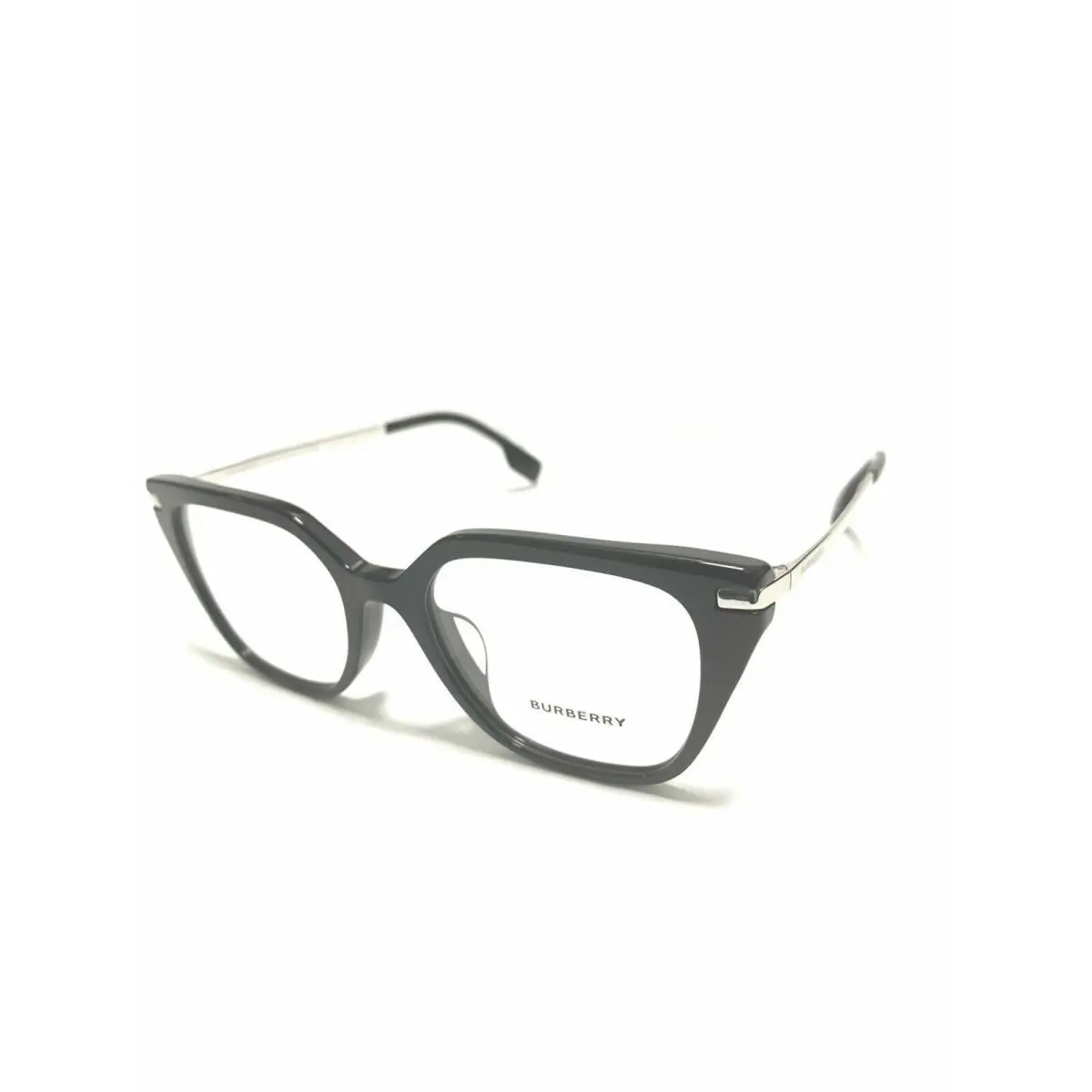 Burberry BE2310 3001 Eyeglasses Black and Silver Frame 52mm