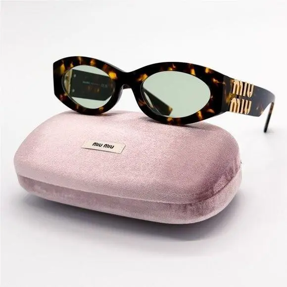 Miu Miu Sunglasses MU11WS 14L50O Havana Women MU 11WS Smu 11W
