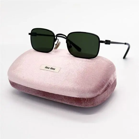 Miu Miu Sunglasses MUA53S 1AB1I0 Black Women MU A53S Smu A53