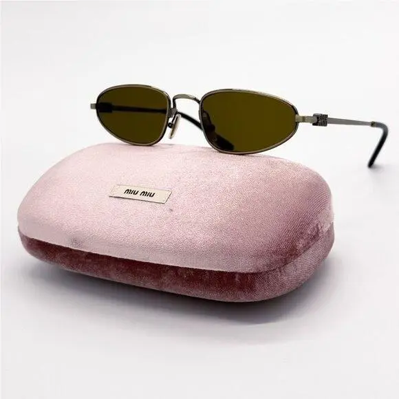 Miu Miu Sunglasses MUA52S 26C09Z Brown Women MU A52S Smu A52