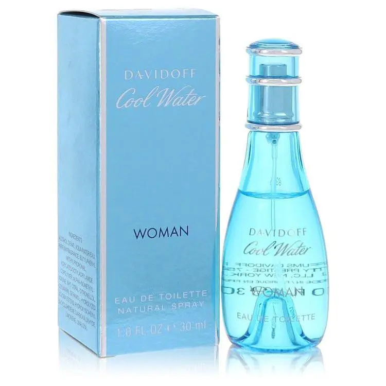 Cool Water by Davidoff Eau De Toilette Spray 1 oz Women