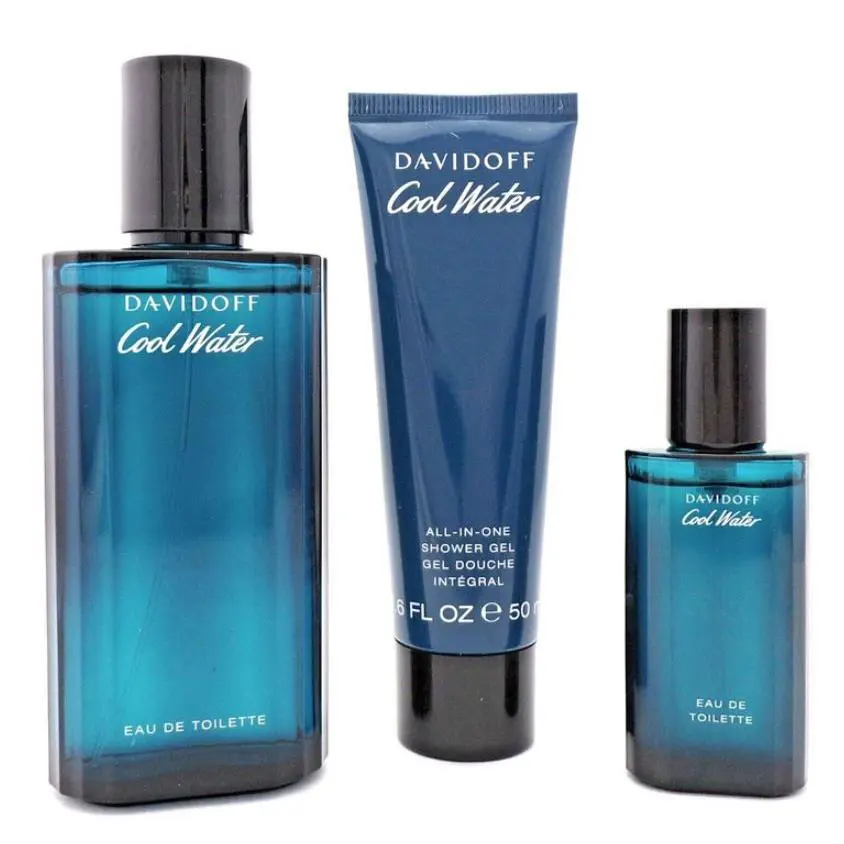 Davidoff Men`s Coolwater Gift Set Fragrances 3616304957543