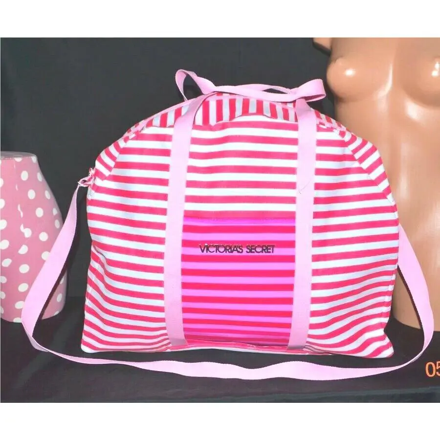 Victorias Secret Limited ED Neon Lg Weekender Getaway Duffle Bag Tote