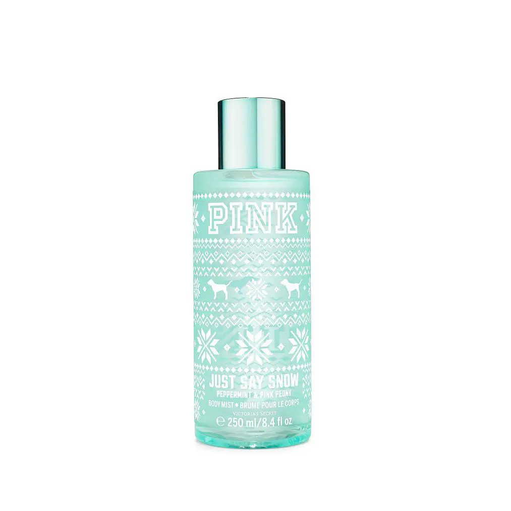 Victorias Secret Pink Just Say Snow Mist Spray Limited ED 8.4 oz