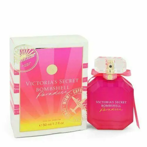 Victorias Secret Bombshell Paradise Parfum Grapefruit Lily Currant 1.7