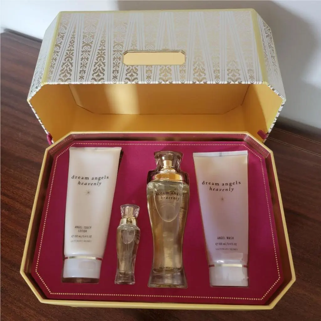 Victoria Secret Dream Angels Heavenly 4 pc Gift Set Lotion Body Wash Edp by Victoria's Secret