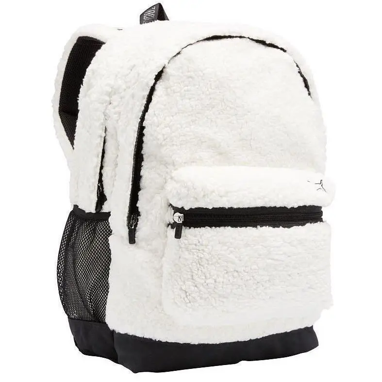 Victorias Secret Pink Graphic Super Soft Sherpa Full Size Backpack Bag Gym
