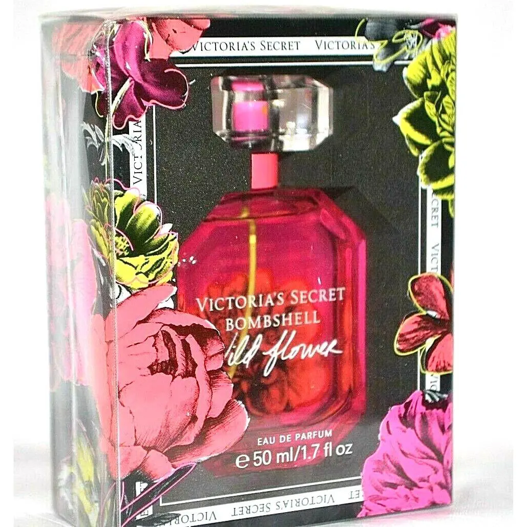 Victorias Secret Bombshell Wild Flower Parfum Rose Star Lotus Wildflower 1.7