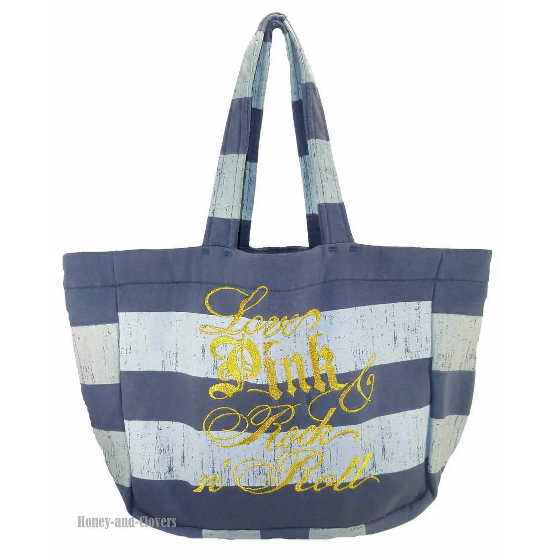 Victorias Secret Pink Sweatshirt Jersey Graphic Book Bag Tote