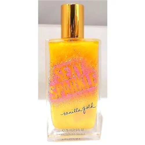 Victorias Secret Sexy Sparkle Vanilla Gold Shimmer Body Oil 2.5