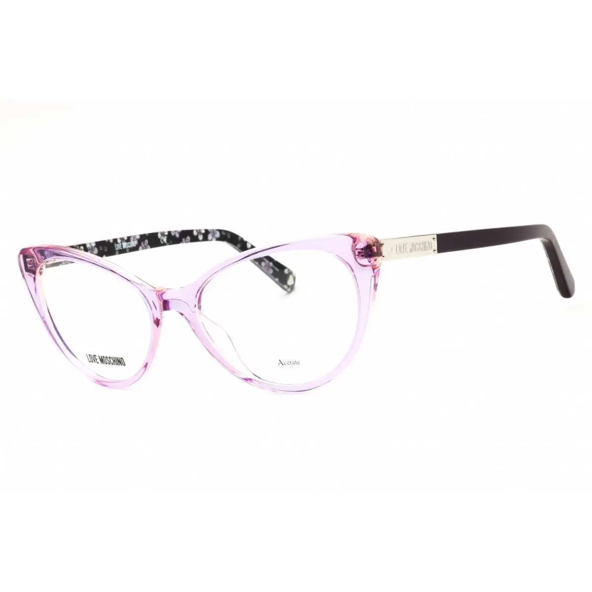 Moschino Love MOL573 0B3 00 Violet 54mm Eyeglasses - Frame: Violet, Lens: Clear Demo Lenses, code: 0B300