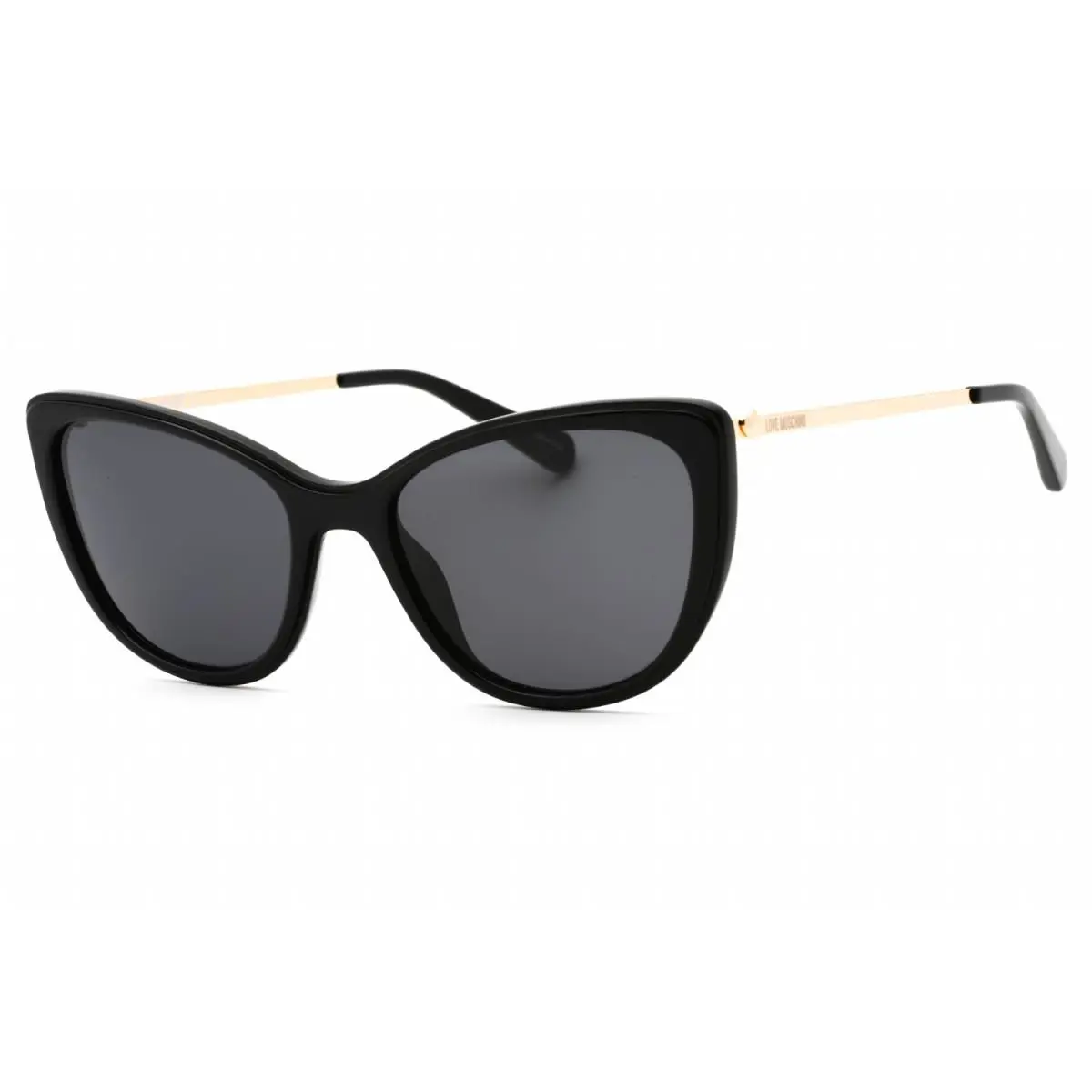 Moschino Love MOL036/S 0807 IR Black/grey 54-18-140 Sunglasses - Frame: Black, Lens: Grey, code: 0807IR