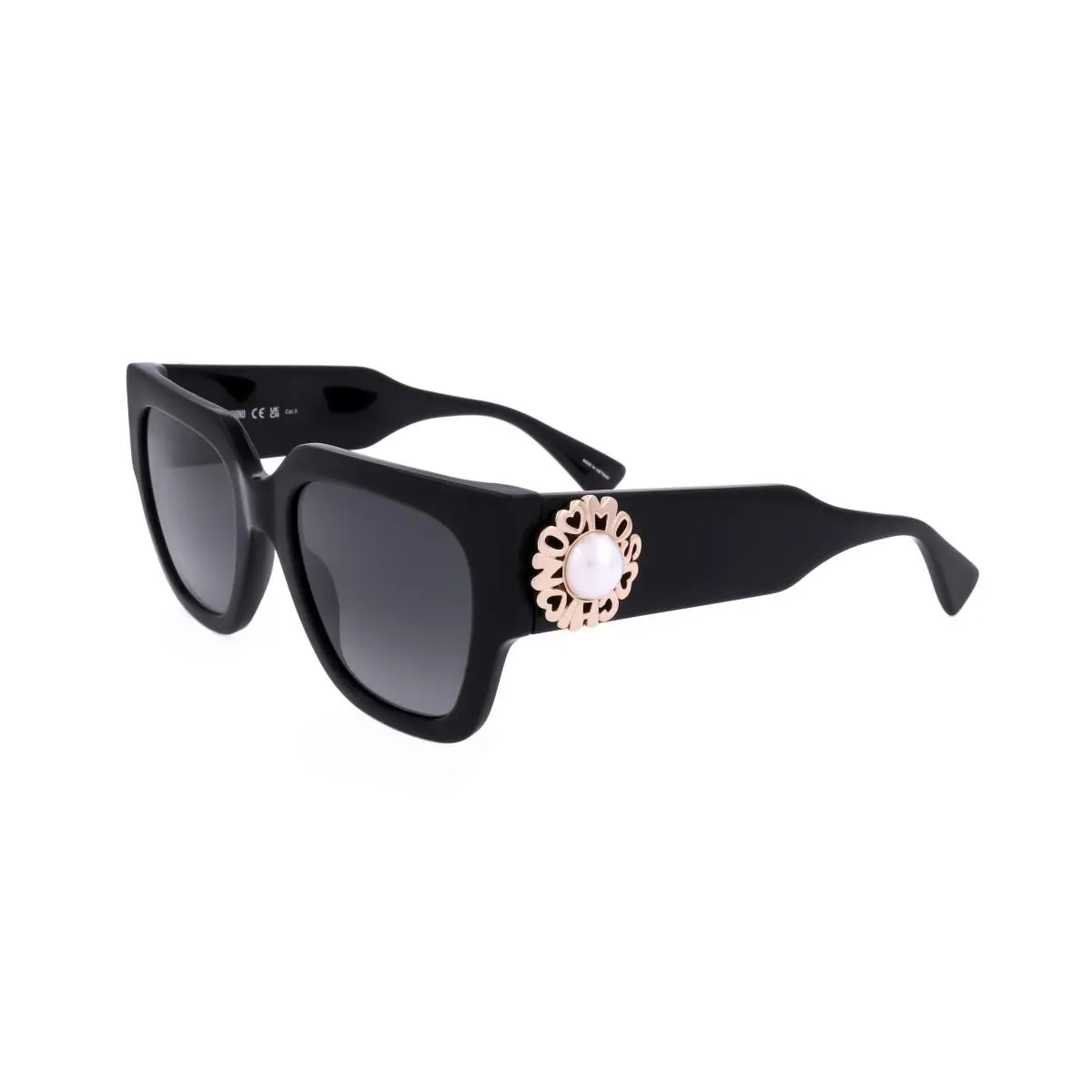 Moschino MOS153/S/US 0807 9O Black/dark Grey Gradient 52-20-140 Sunglasses