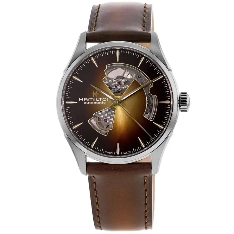 Hamilton Jazzmaster Open Heart Automatic Champagne Men`s Watch H32705501