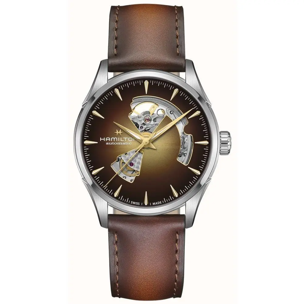 Hamilton Jazzmaster Open Heart Champagne Dial 42 MM Men`s Watch H32705501