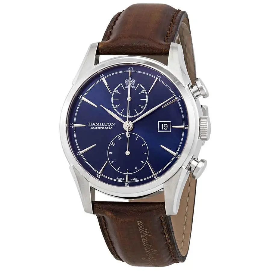 Hamilton Spirit of Liberty Automatic Blue Dial Men`s Watch H32416541