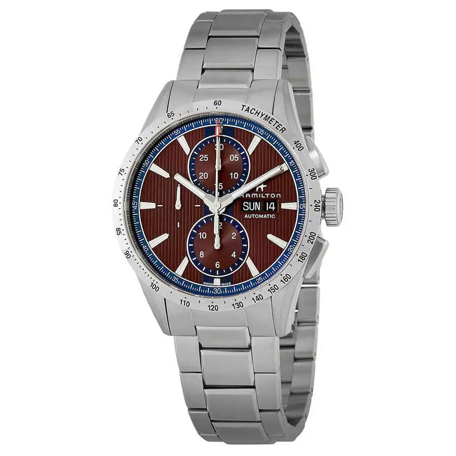 Hamilton Broadway Automatic Burgundy Dial Men`s Watch H43516171
