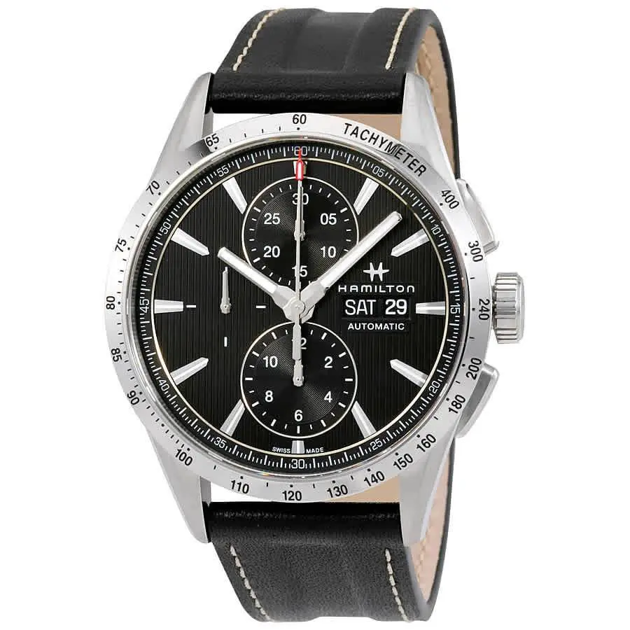 Hamilton Broadway Automatic Chronograph Grey Dial Men`s Watch H43516731