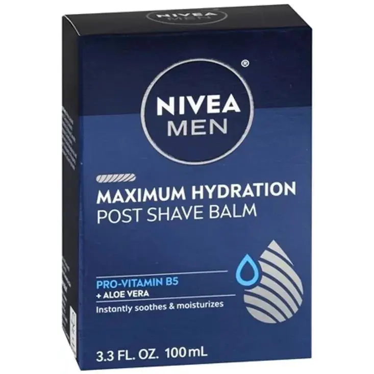 SM Nivea For Men Moisturizing Post Shave Balm 3.3 oz 3 Pack