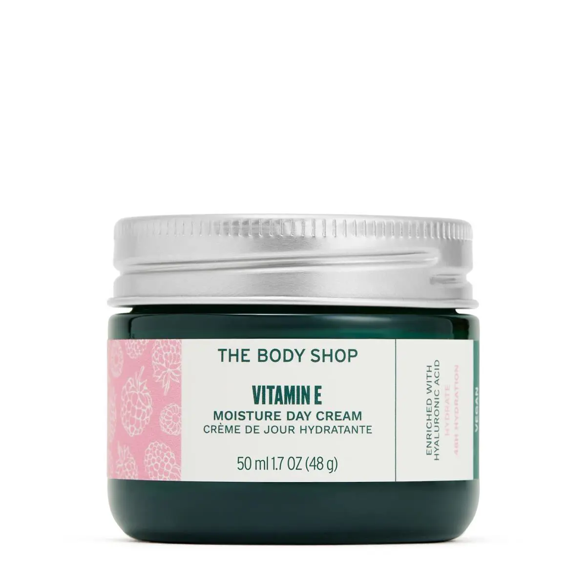 The Body Shop Vitamin E Moisture Cream 50ml 48Hr Hydration For All Skin Types