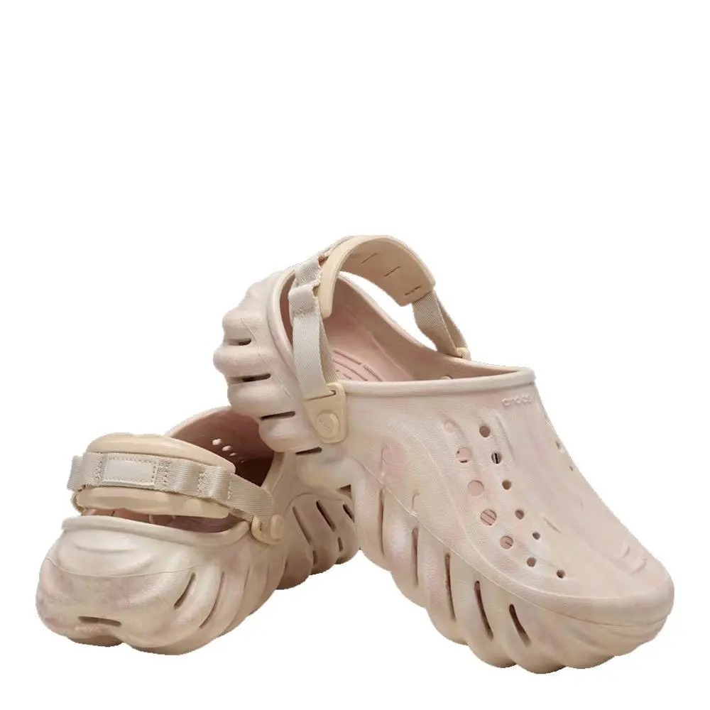 Crocs shoes - Crocs Echo Marbled Wave Clog - Bone 3