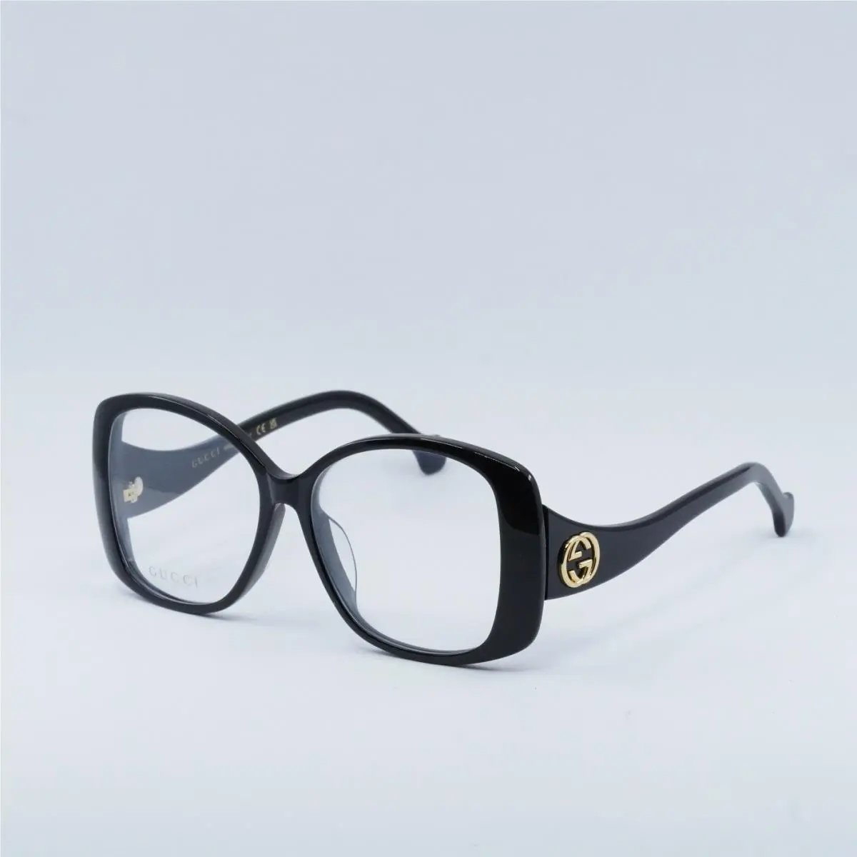 Gucci GG1236O 001 Black 55mm Eyeglasses