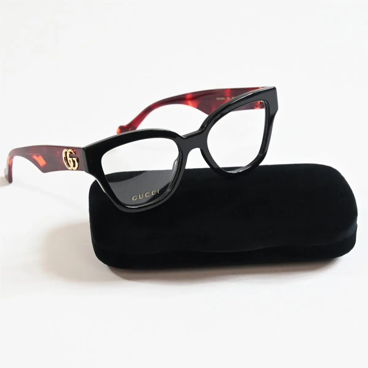 GG1424O 007 Womens Eyeglasses Havana Black/havana 54mm by Gucci
