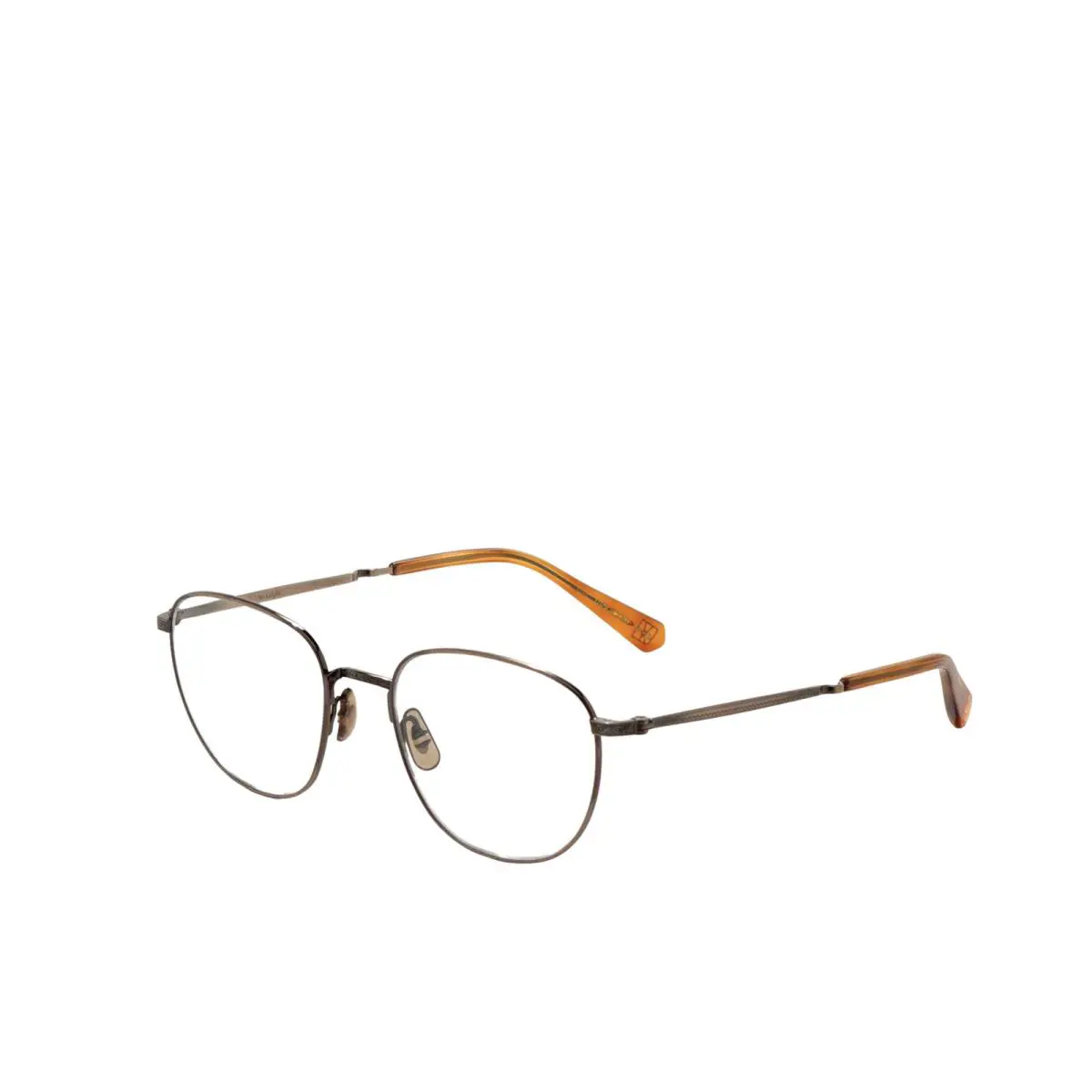 Garrett Leight Unisex Griffith Iii C 51mm Gold Saffron Tortoise Opticals ML303