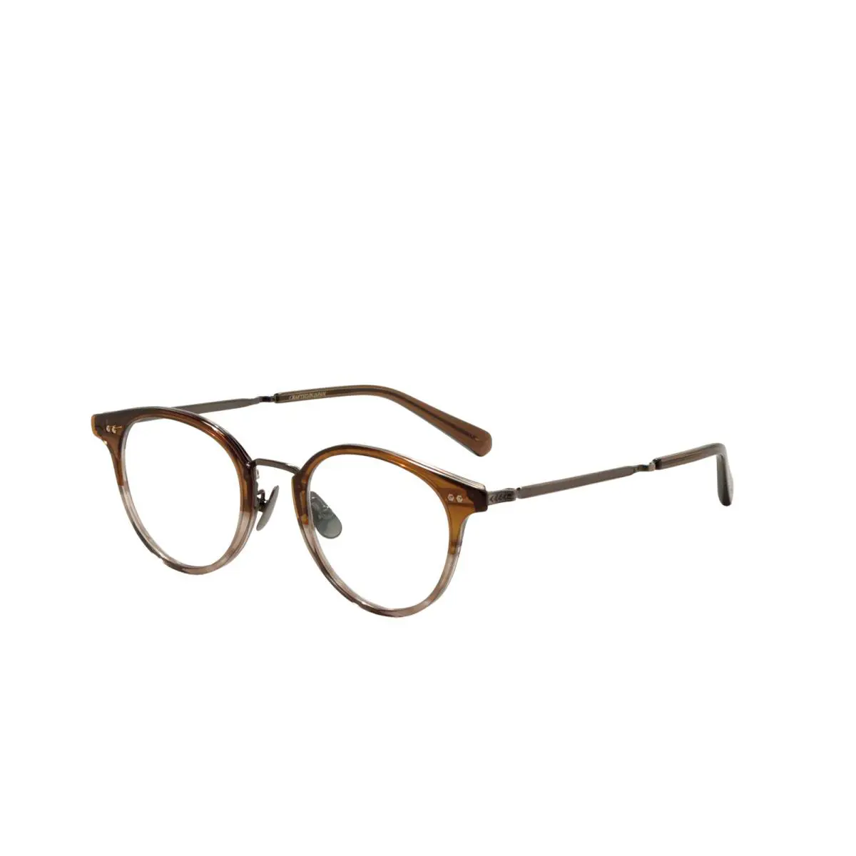 Garrett Leight Unisex Marmont 46mm Mahogany Fade Opticals ML3038-46-MAF-ATG