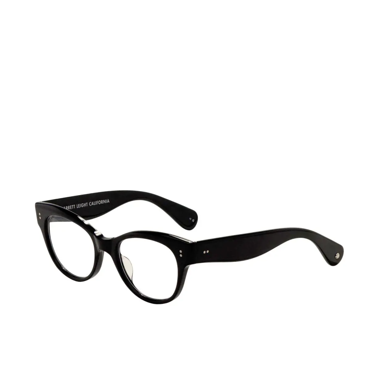 Garrett Leight Women`s Octavia 49mm Black Opticals 1135-49-BK