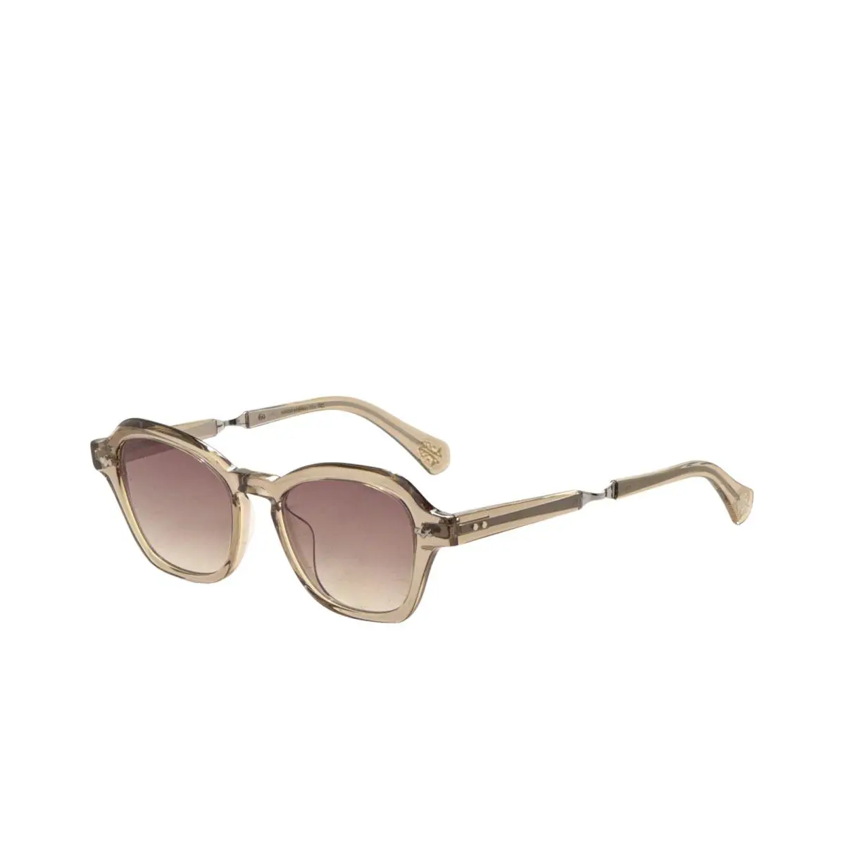 Garrett Leight Women`s Rell 50mm Olivine Platinum Opticals ML2055