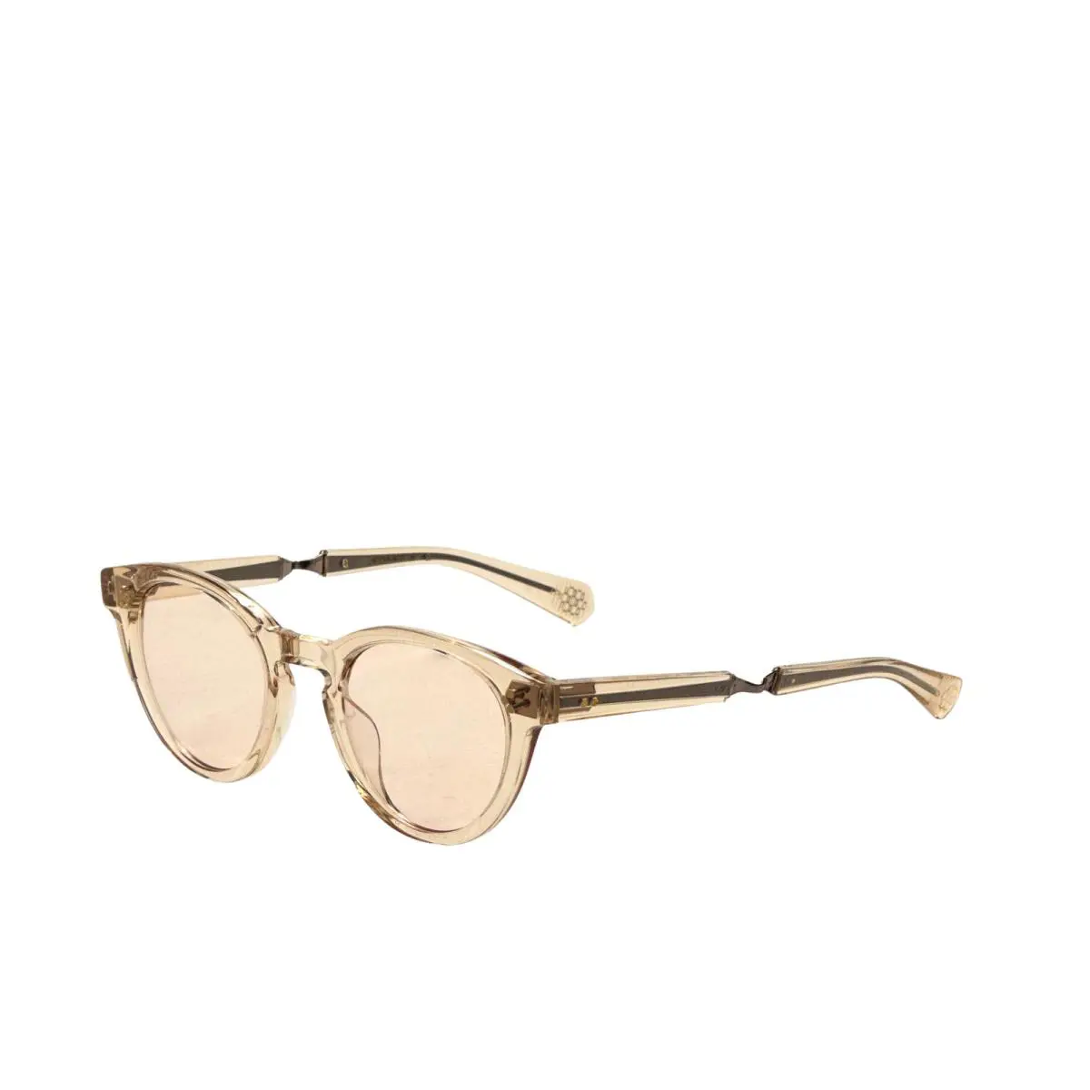 Garrett Leight Women`s Audrey 40mm Chandelier Copper Demo Peach Opticals ML1031