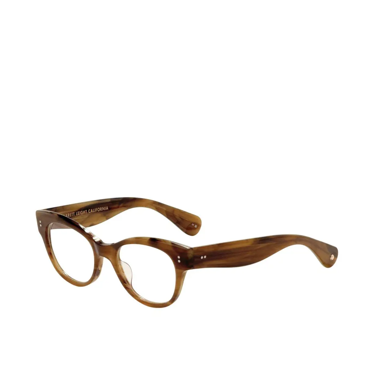 Garrett Leight Women`s Octavia 49mm Malibu Tortoise Opticals 1135-49-MALT