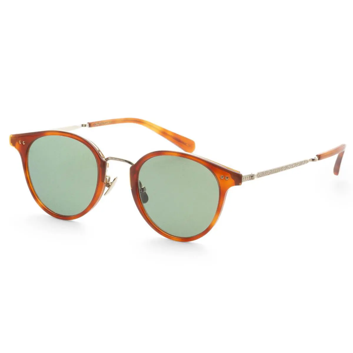 Garrett Leight Unisex Marmont Combo S 46mm Amber Tort Opticals ML4038-46-AMT-WGF