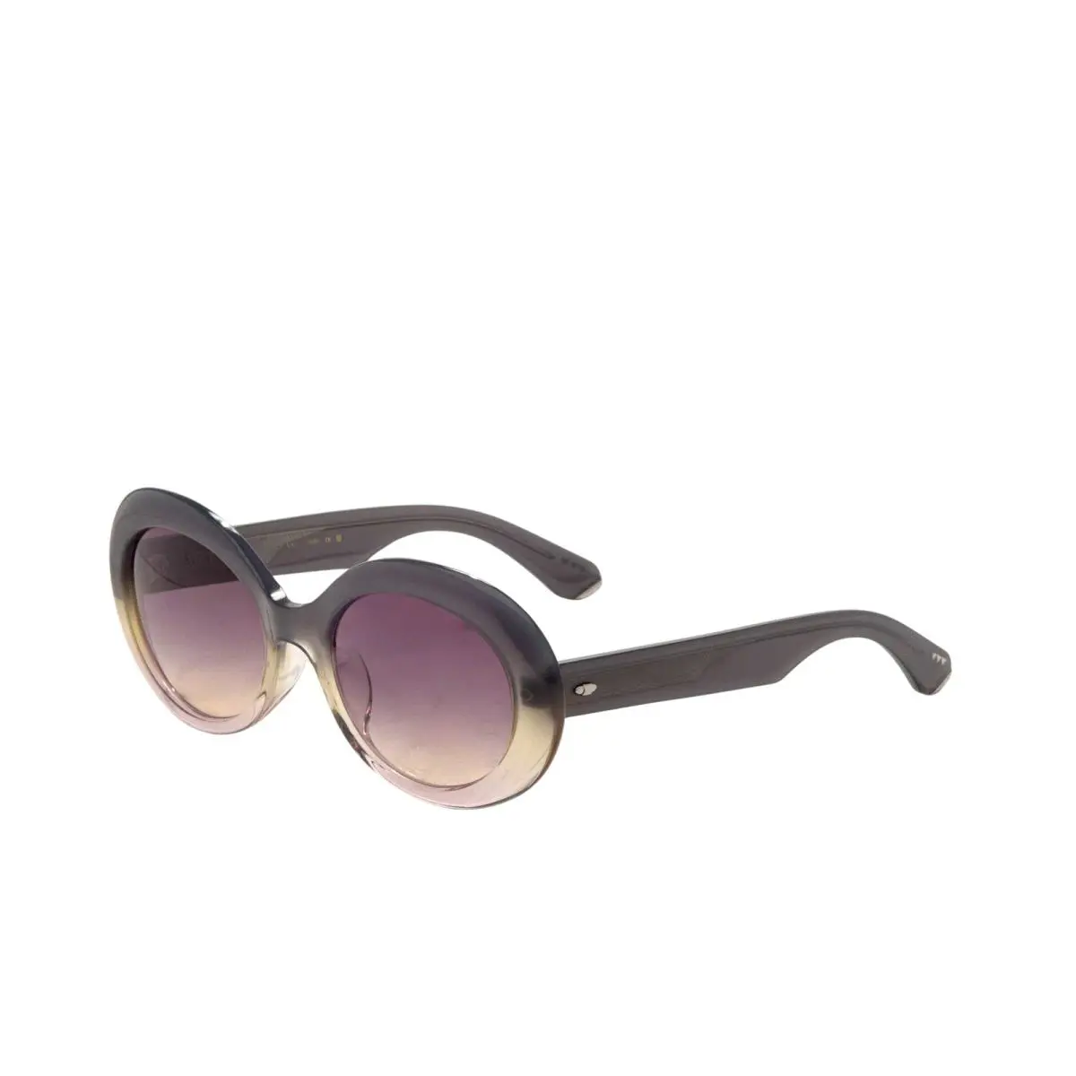 Garrett Leight Women`s Portia 54mm Perwinkle Fade Platinum Opticals ML2053